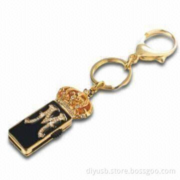 Diamond USB Flash Drive with up to 16GB Capacity and 8 to 14Mbps Reading Speed